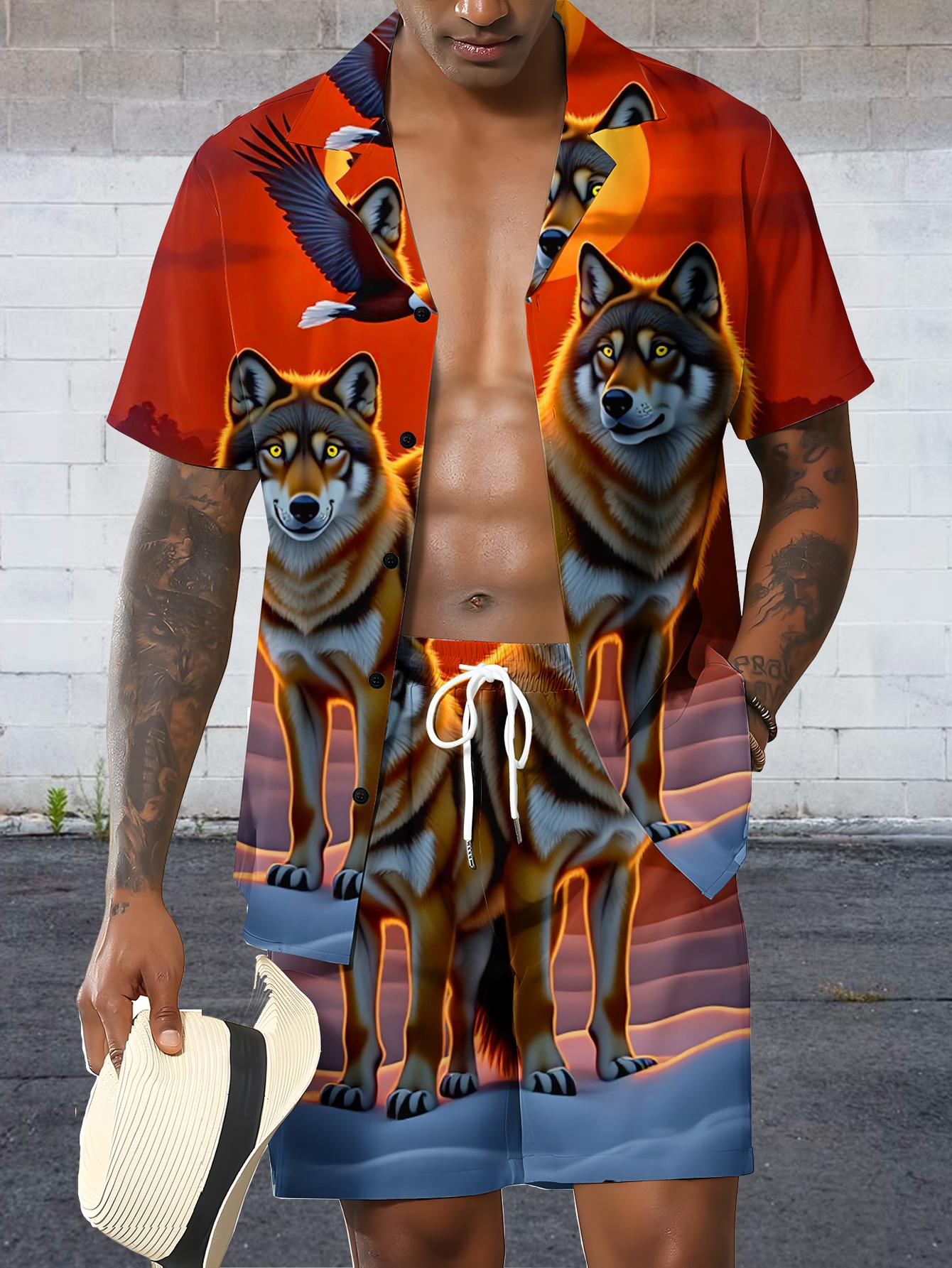 Summer Clothing Drip - Men's Shirt Sets 2026 Spring/Summer sweatshirt