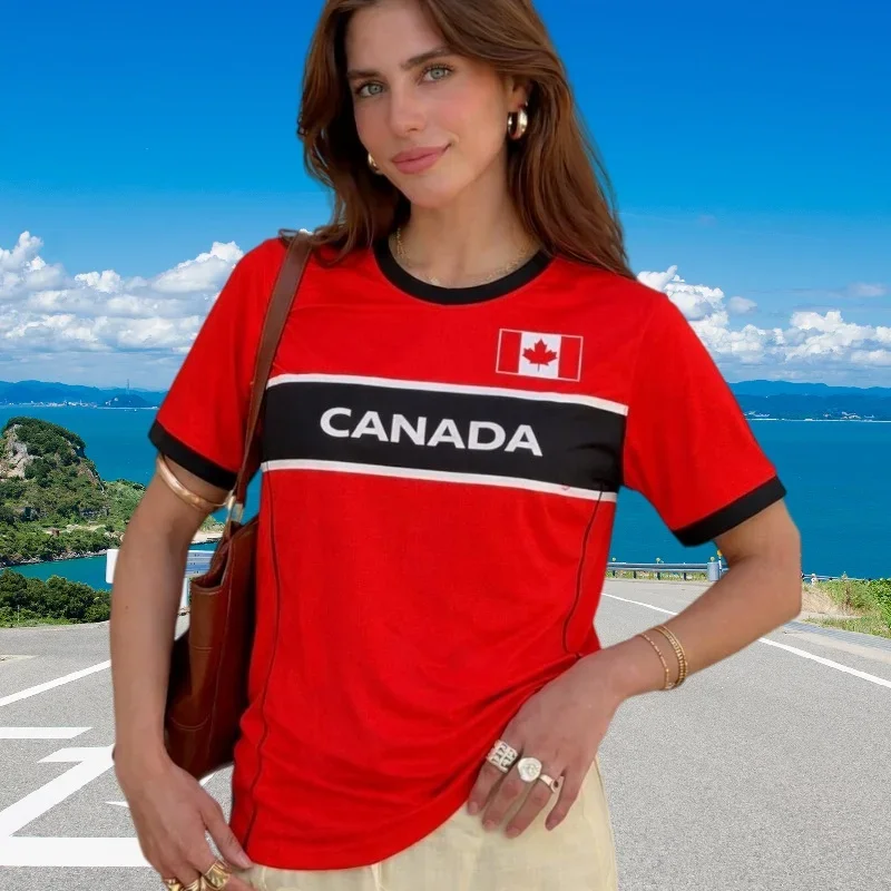 Summer Clothing Canada - 2027 3D Printed Canada Flag Parent