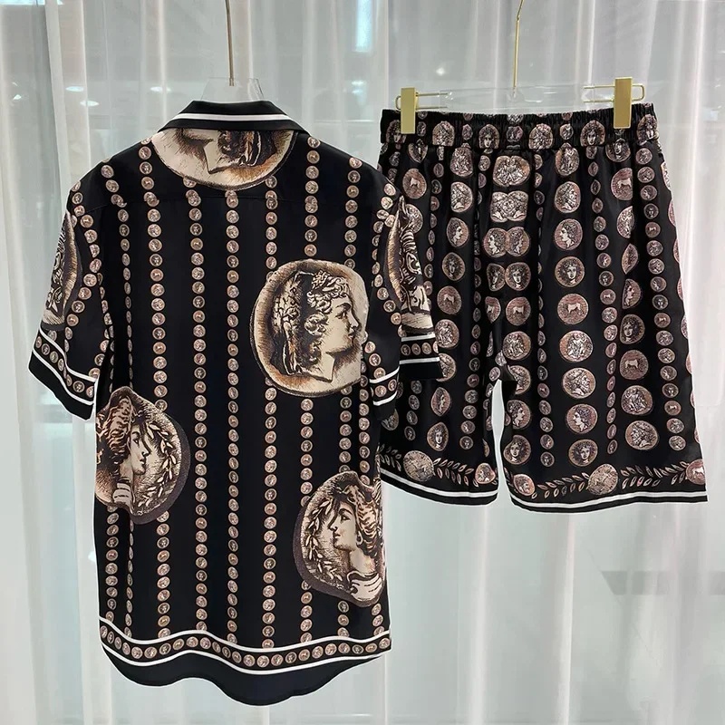 Summer Clothing Beach - Ropa Hombre Royal Luxury Men Shirt
