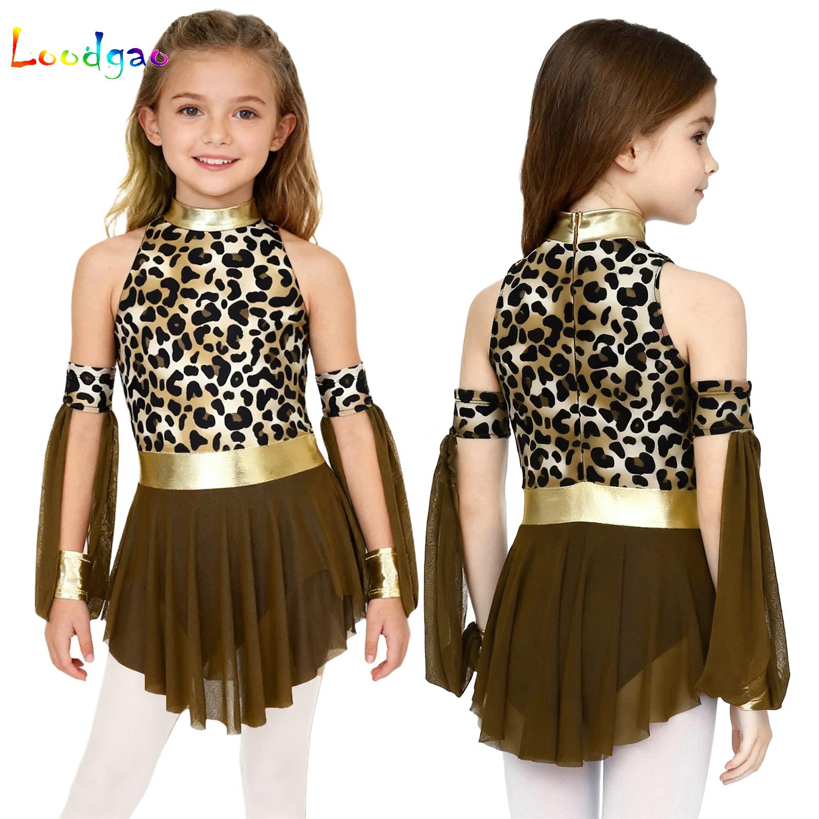 Kids Leopard Savage Caveman Cr - Summer Clothing Girls recension och pris