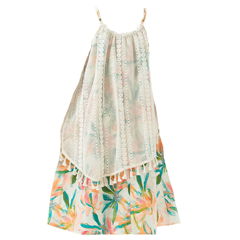 Tassels Girls Casual Dresses S - Summer Clothing Drawing For Kids recension och pris