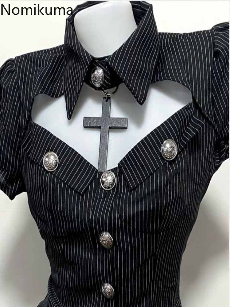 Goth Two Piece Sets Women's Cl - Summer Goth Clothing recension och pris