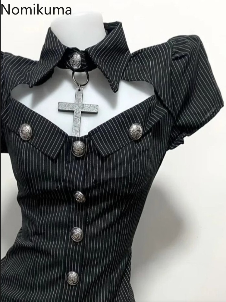 Goth Two Piece Sets Women's Cl - Summer Goth Clothing recension och pris