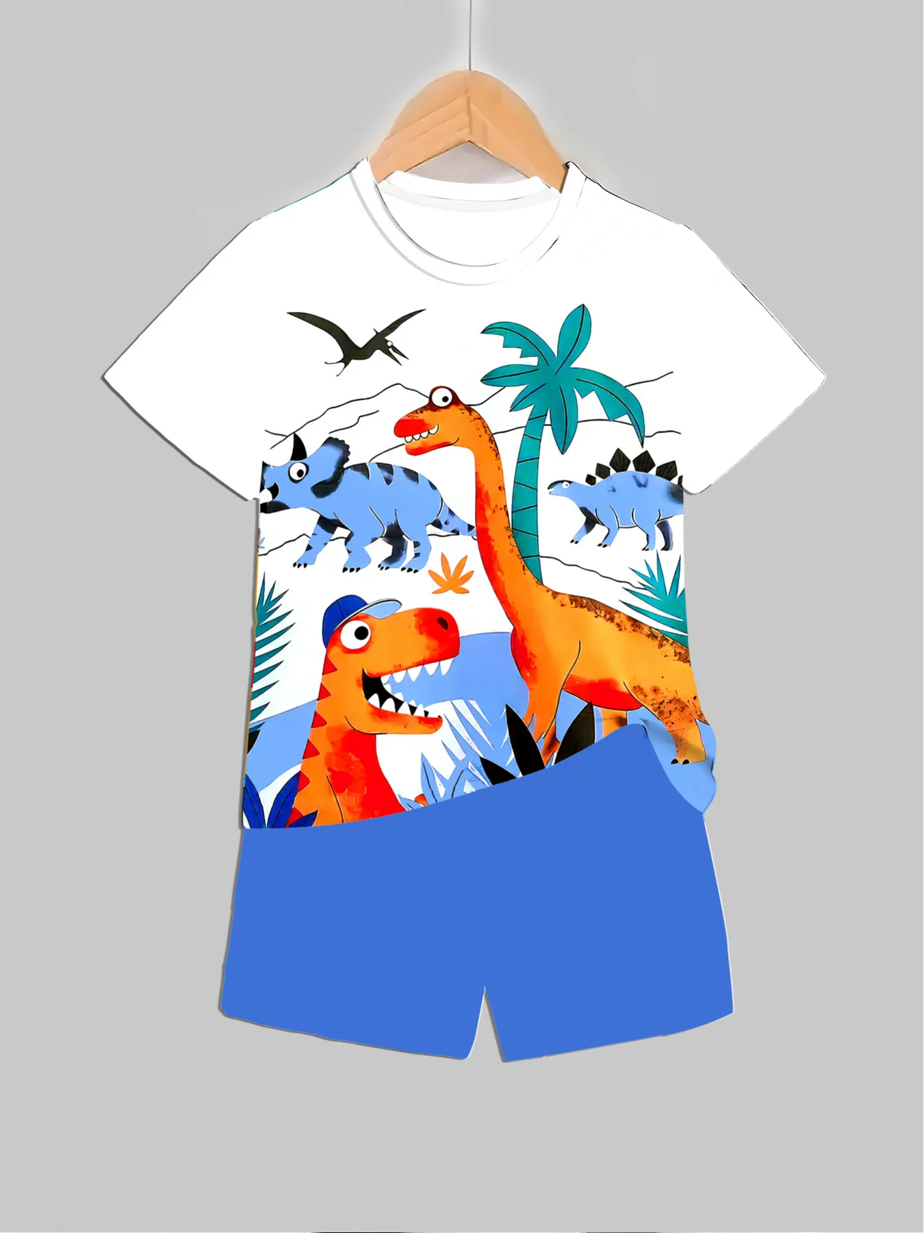 New Dinosaur Printed Outfits T - Summer Clothing Girls recension och pris