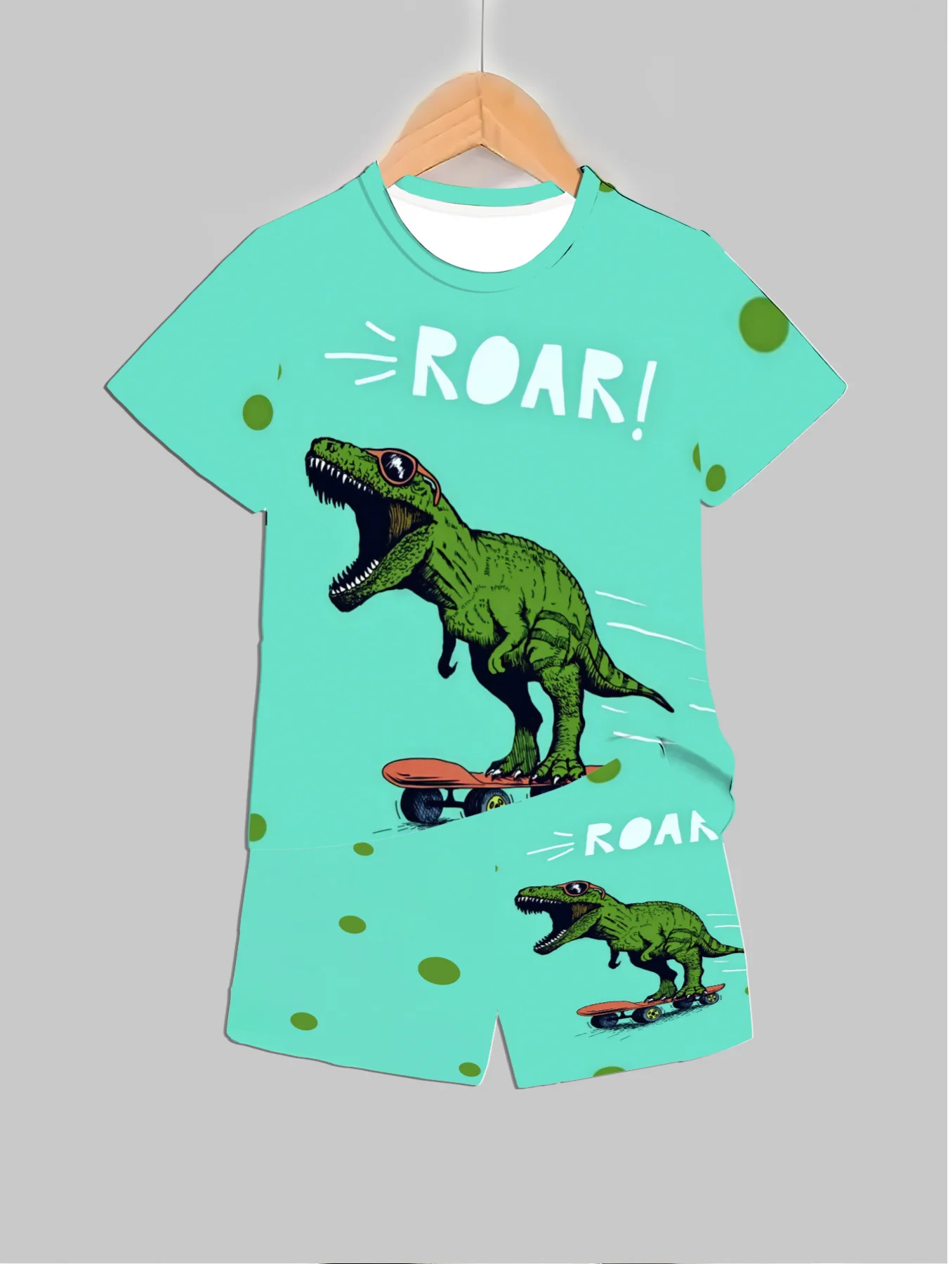New Dinosaur Printed Outfits T - Summer Clothing Girls recension och pris