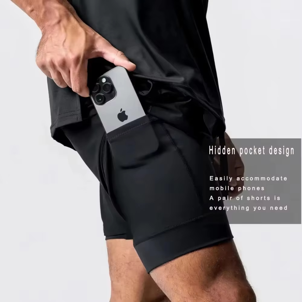 One Piece Men's Shorts Double  - Summer Clothing Layering recension och pris