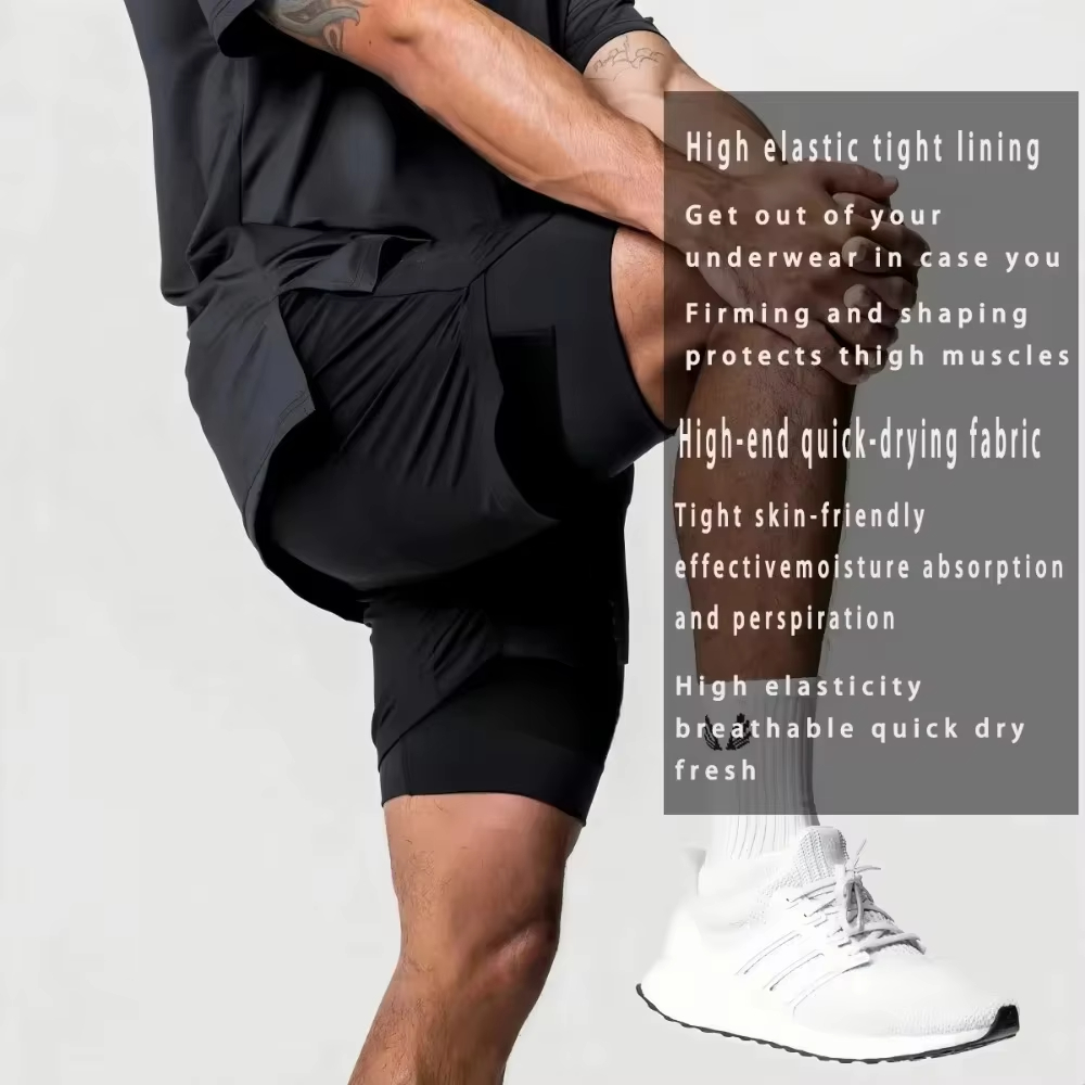 One Piece Men's Shorts Double  - Summer Clothing Layering recension och pris
