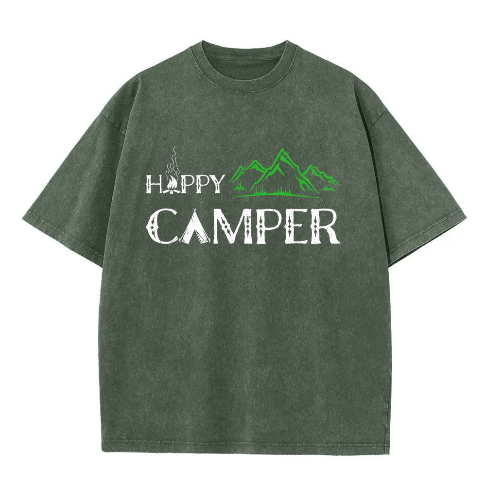 Happy Camper Camping T-Shirt f - Summer Clothing Canada recension och pris