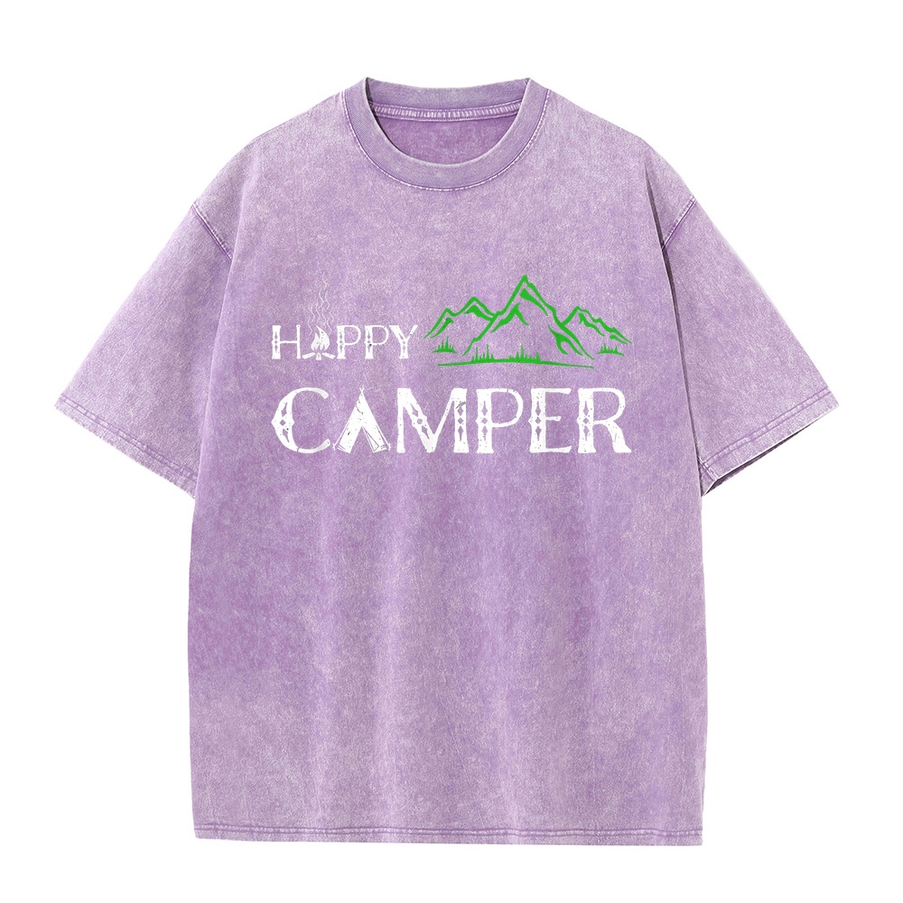 Happy Camper Camping T-Shirt f - Summer Clothing Canada recension och pris