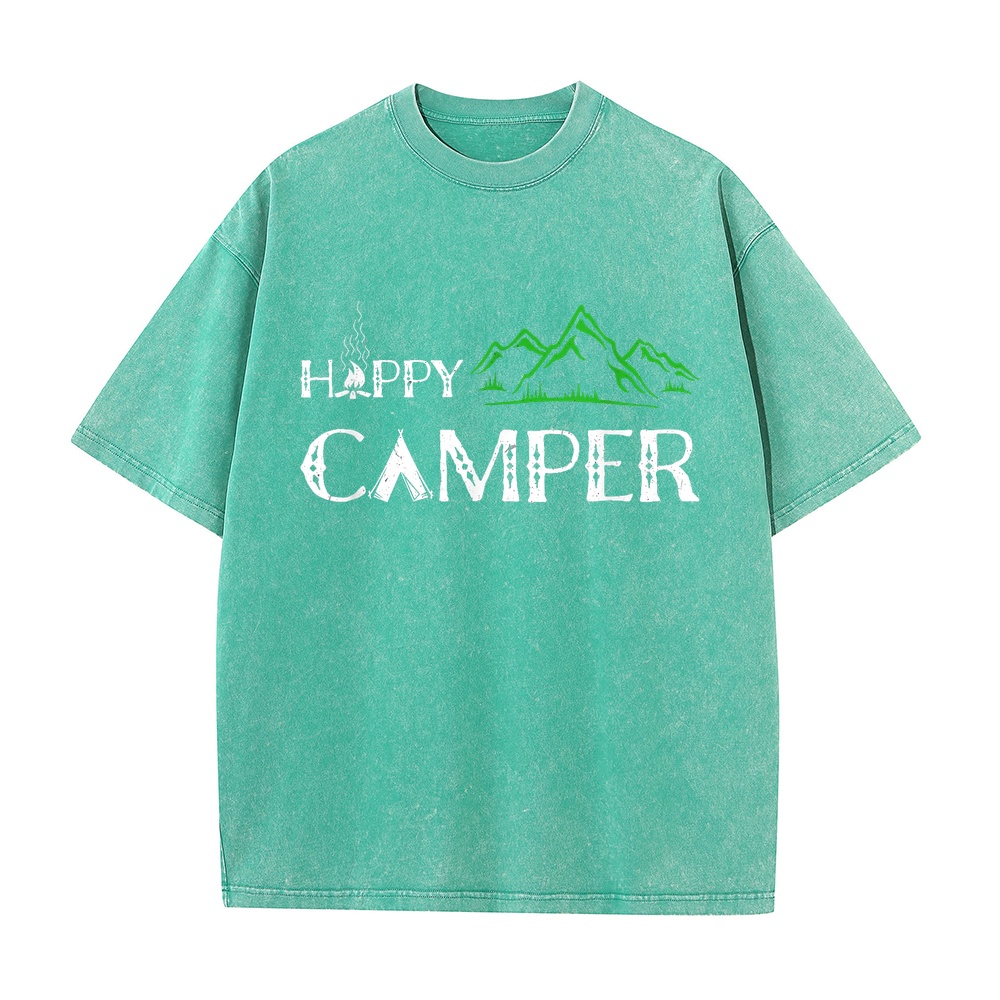 Happy Camper Camping T-Shirt f - Summer Clothing Canada recension och pris