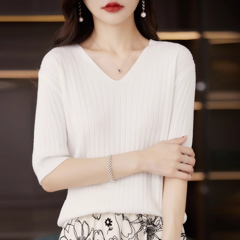 Women's Sweater Spring Summer  - Summer Clothing Yarn recension och pris