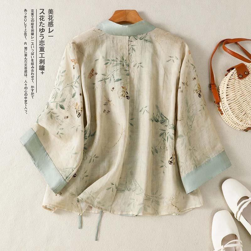 Vintage Floral Printed Short K - Summer Clothing Wraps recension och pris