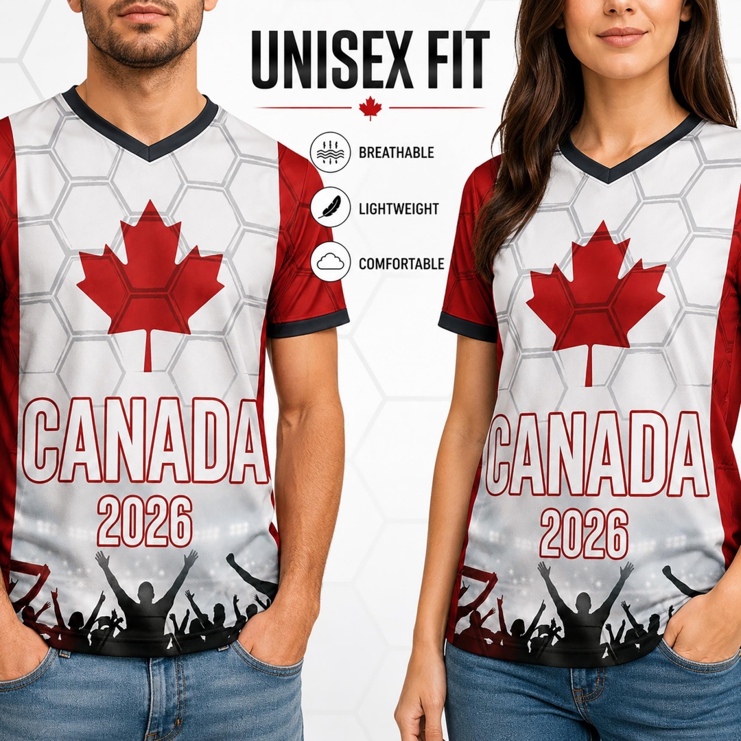 2026 Canada Soccer Jersey Cana - Summer Clothing Canada recension och pris