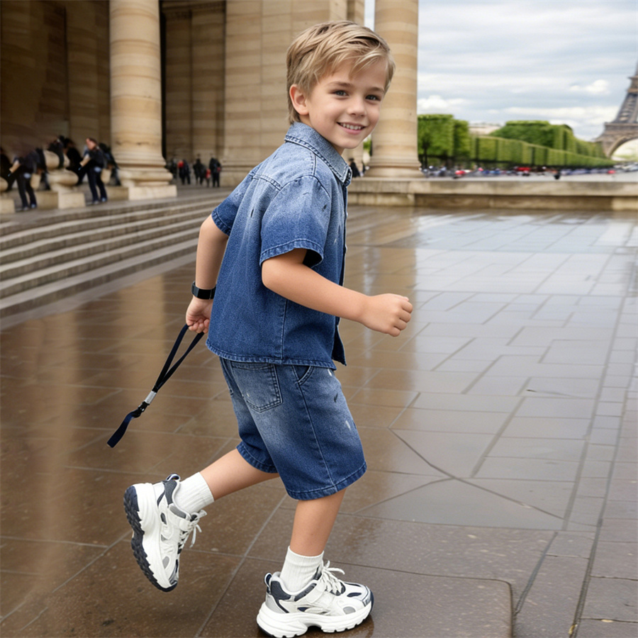 Fashion Children Summer Denim  - Summer Clothing Drawing For Kids recension och pris