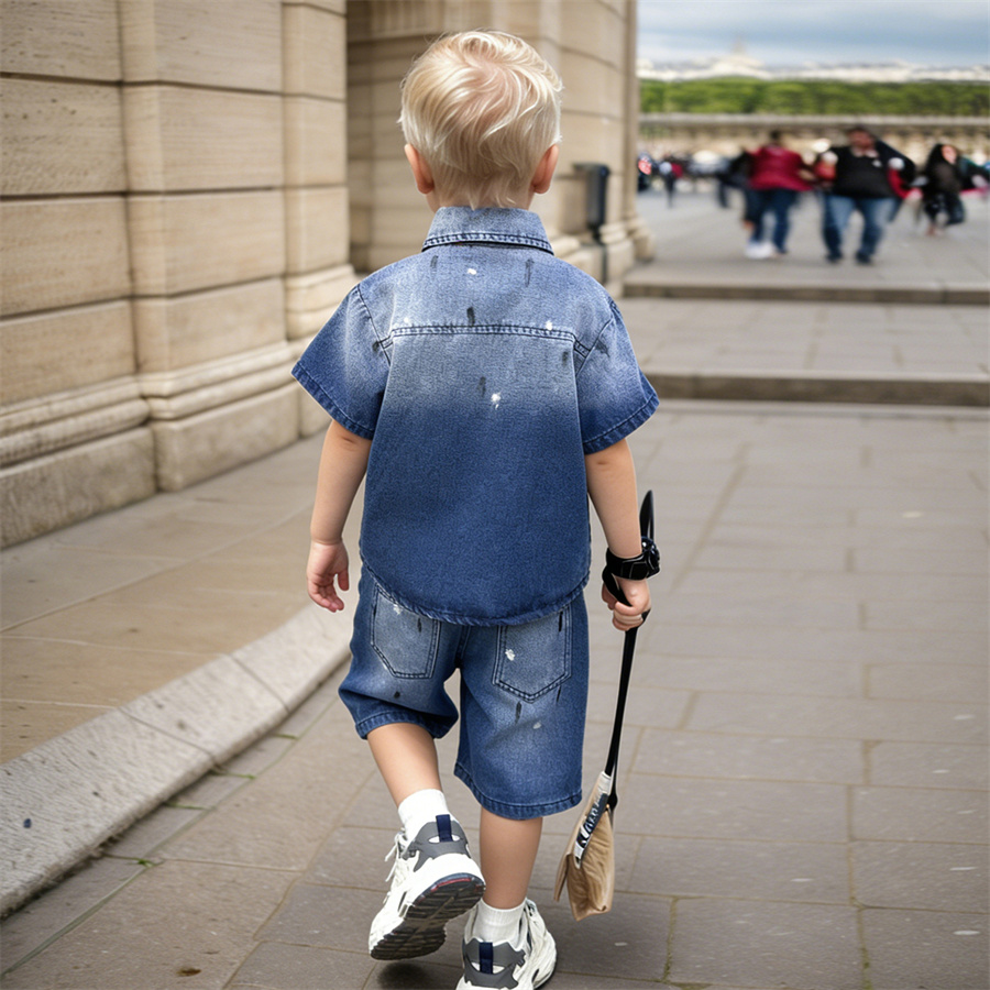Fashion Children Summer Denim  - Summer Clothing Drawing For Kids recension och pris