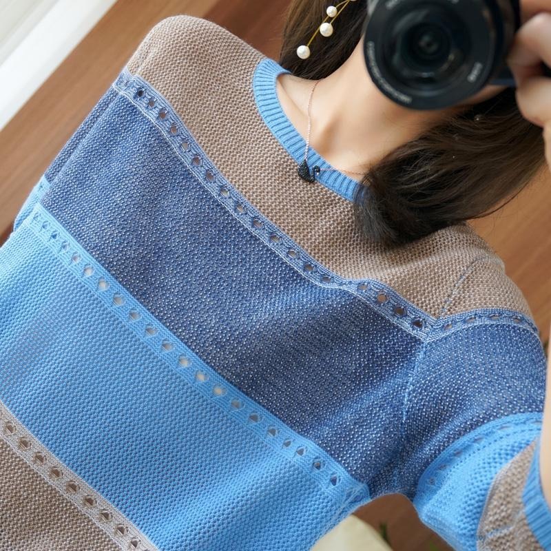 Women Sweater 3/4 Sleeve Korea - Summer Clothing Yarn recension och pris