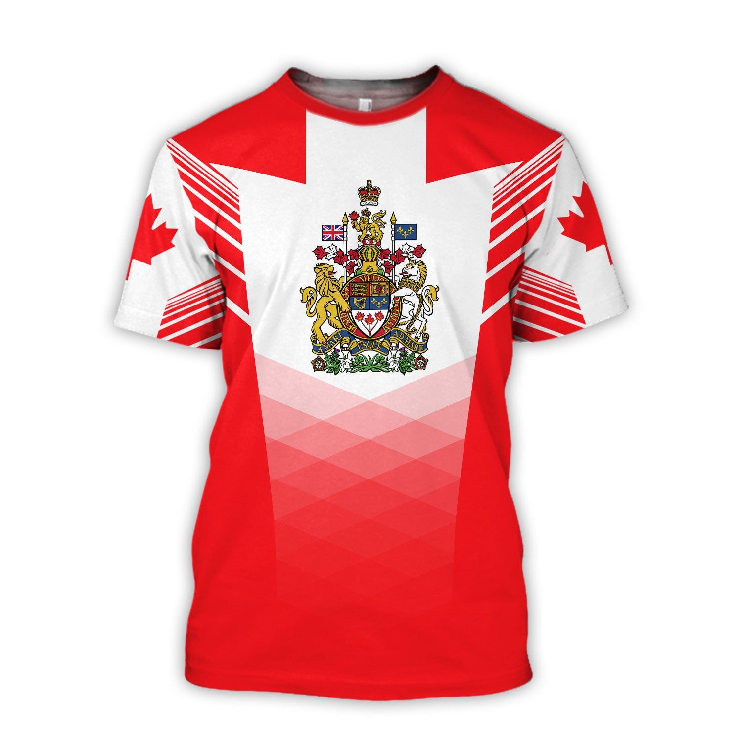 Canada T-Shirts Canadian Flag  - Summer Clothing Canada recension och pris