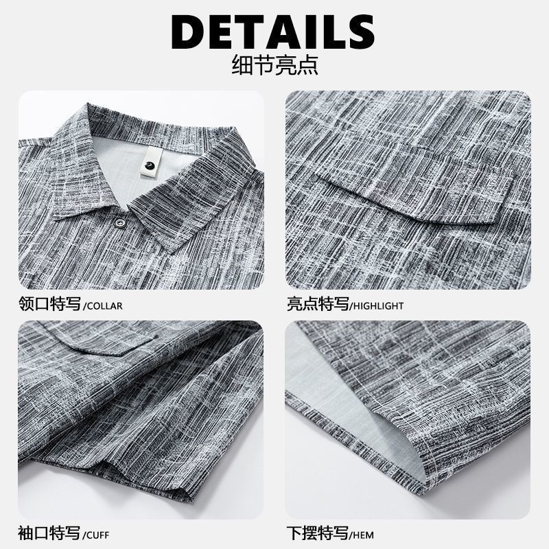 Men's Set Half Sleeve Shirt+ 5 - Summer Clothing Beach recension och pris