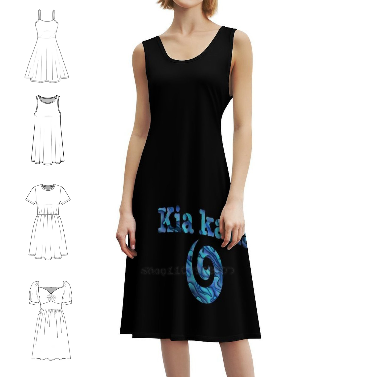 Kaha Koru Sweetheart Neckline  - Summer Clothing Nz recension och pris