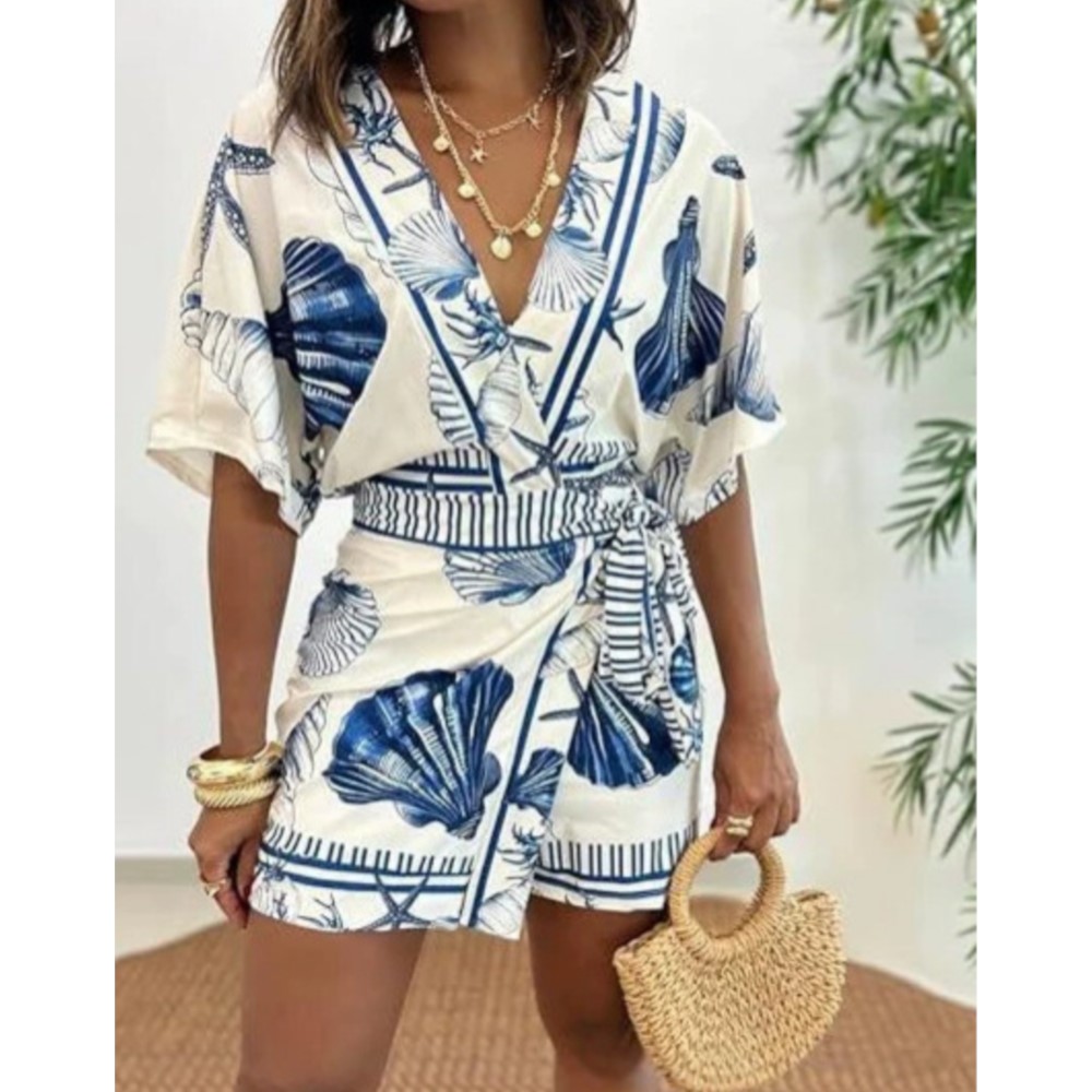 Fashion Printed Short Sleeve W - Summer Zara recension och pris