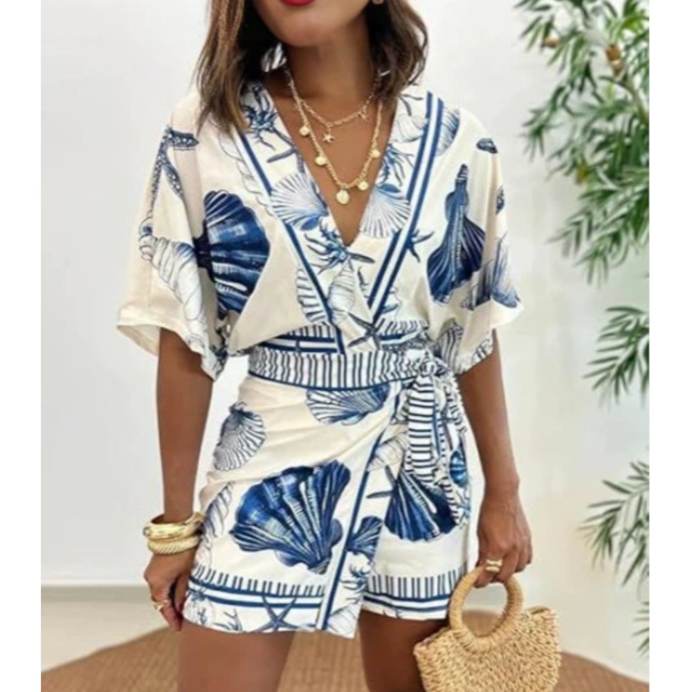Fashion Printed Short Sleeve W - Summer Zara recension och pris