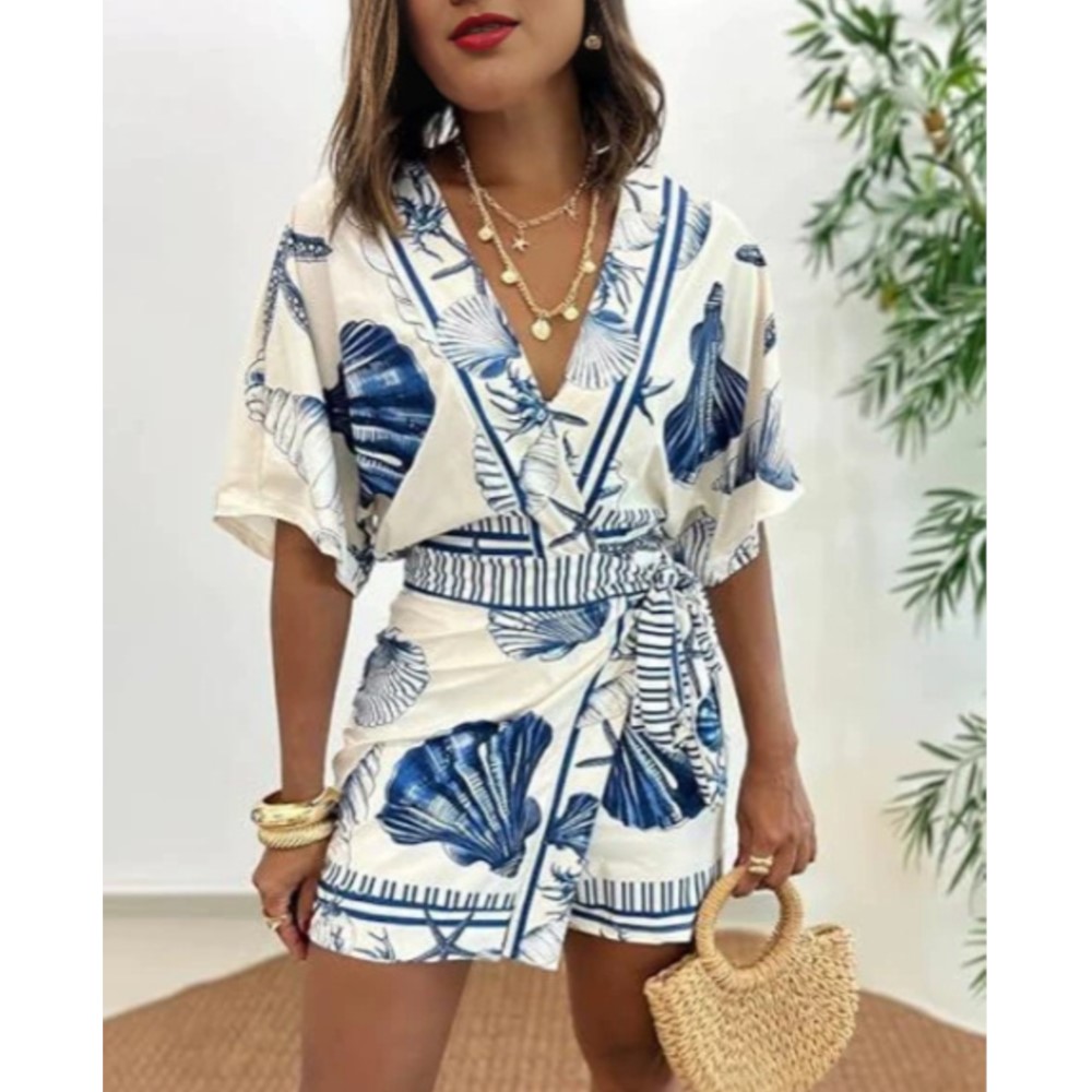 Fashion Printed Short Sleeve W - Summer Zara recension och pris