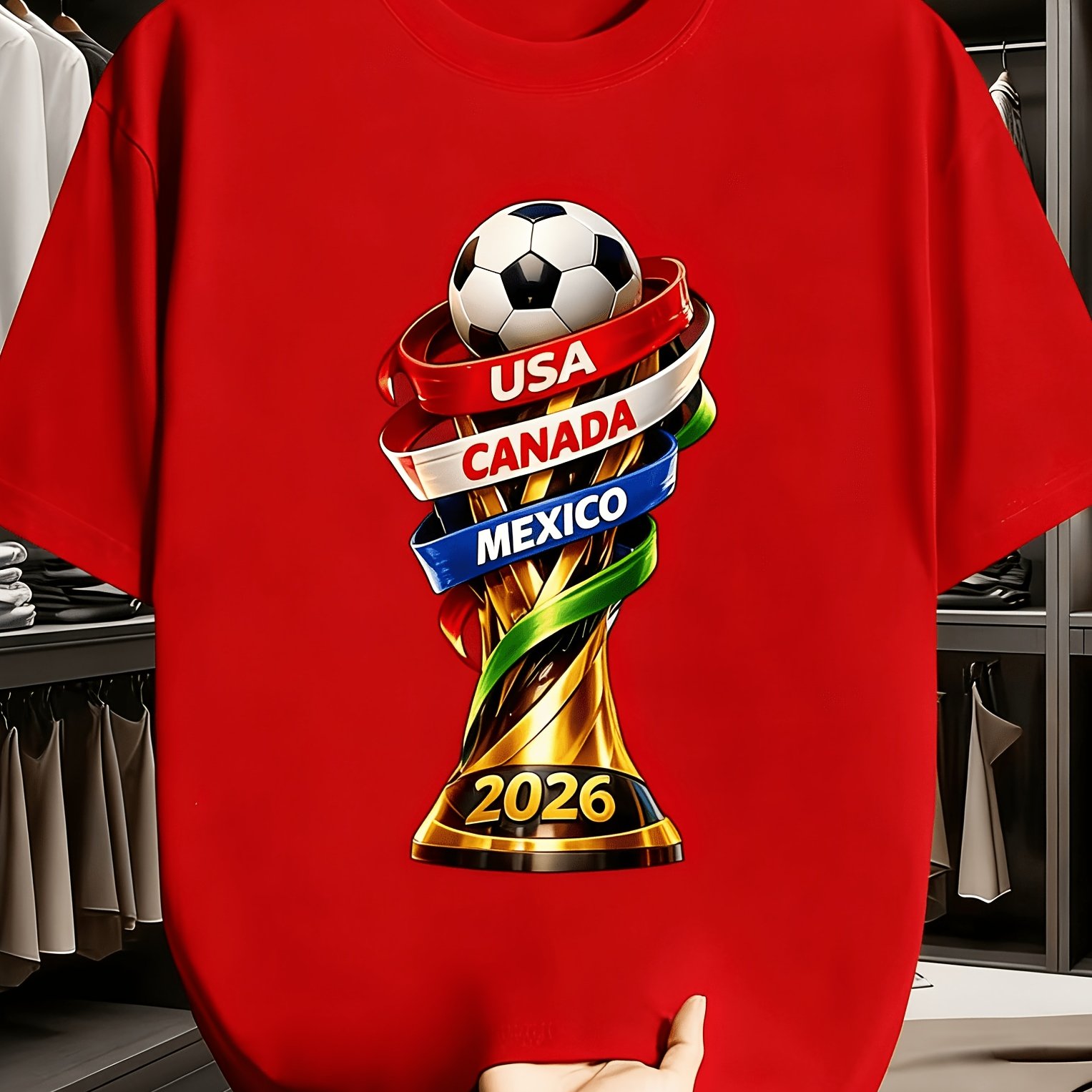 2026 USA Canada Cup Fun Print  - Summer Clothing Canada recension och pris