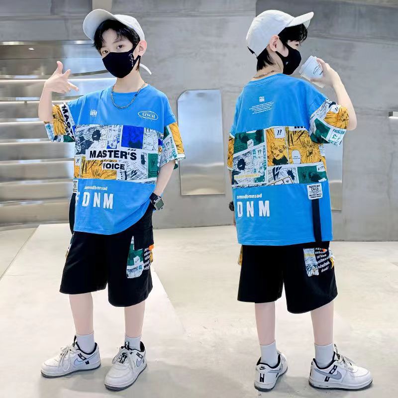 Teen Boys Clothing Set Summer  - Summer Clothing Drawing For Kids recension och pris