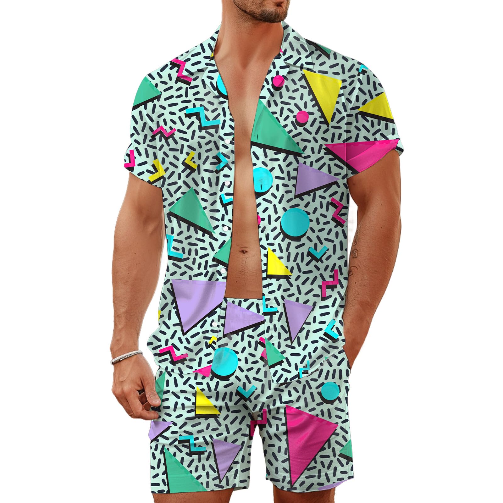 Summer Irregular Geometric 3D  - Summer Clothing Beach recension och pris