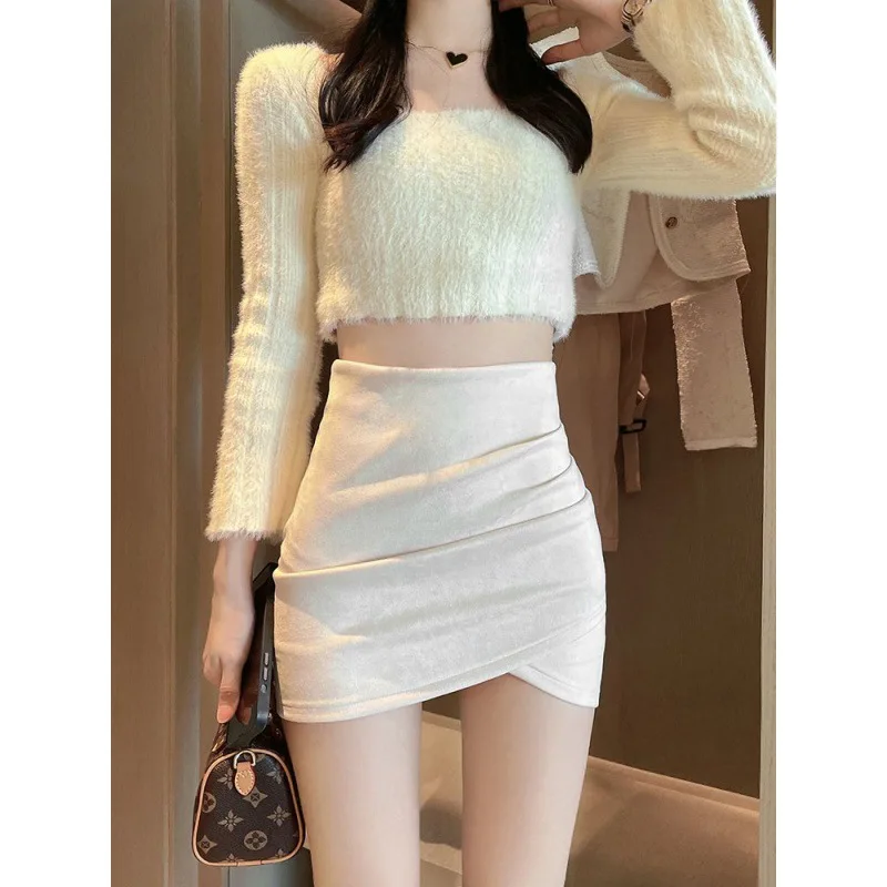 Korean Fashion Mini Skirt Soli - Summer Clothing Wraps recension och pris