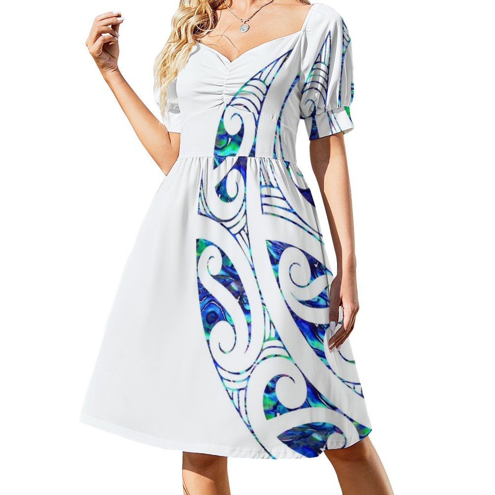 New Zealand Māori Paua Koru Tr - Summer Clothing Nz recension och pris