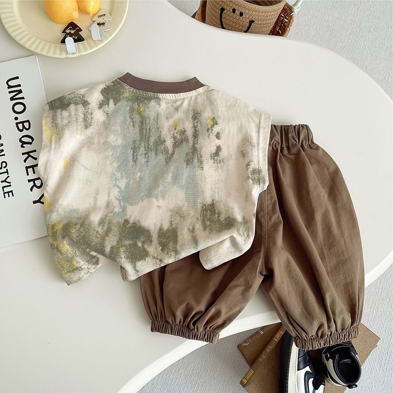 Korean Summer Toddler Baby Boy - Summer Clothing Drawing For Kids recension och pris