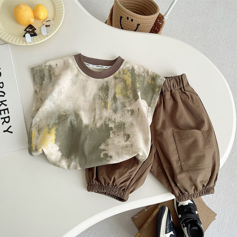 Korean Summer Toddler Baby Boy - Summer Clothing Drawing For Kids recension och pris