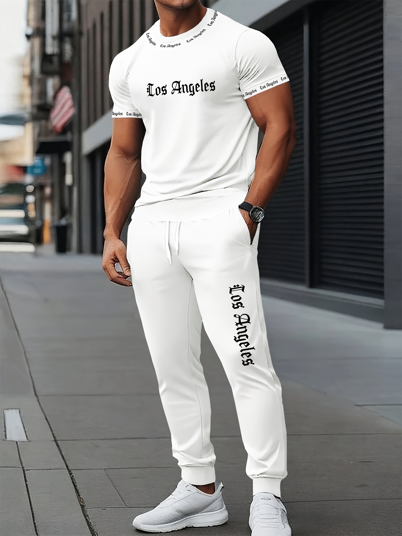Summer Men's Gothic Letter Pri - Summer Goth Clothing recension och pris