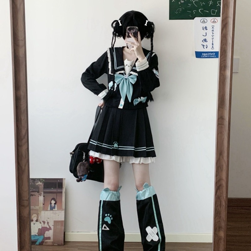 2025 New Japanese Korean Kawai - Summer Clothing Girls recension och pris