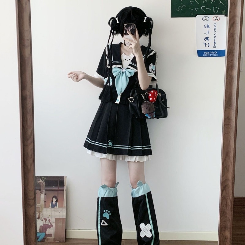 2025 New Japanese Korean Kawai - Summer Clothing Girls recension och pris