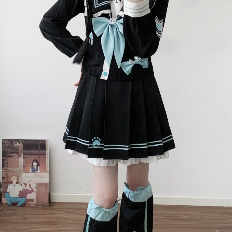 2025 New Japanese Korean Kawai - Summer Clothing Girls recension och pris