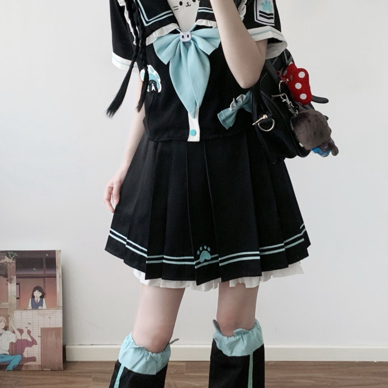 2025 New Japanese Korean Kawai - Summer Clothing Girls recension och pris