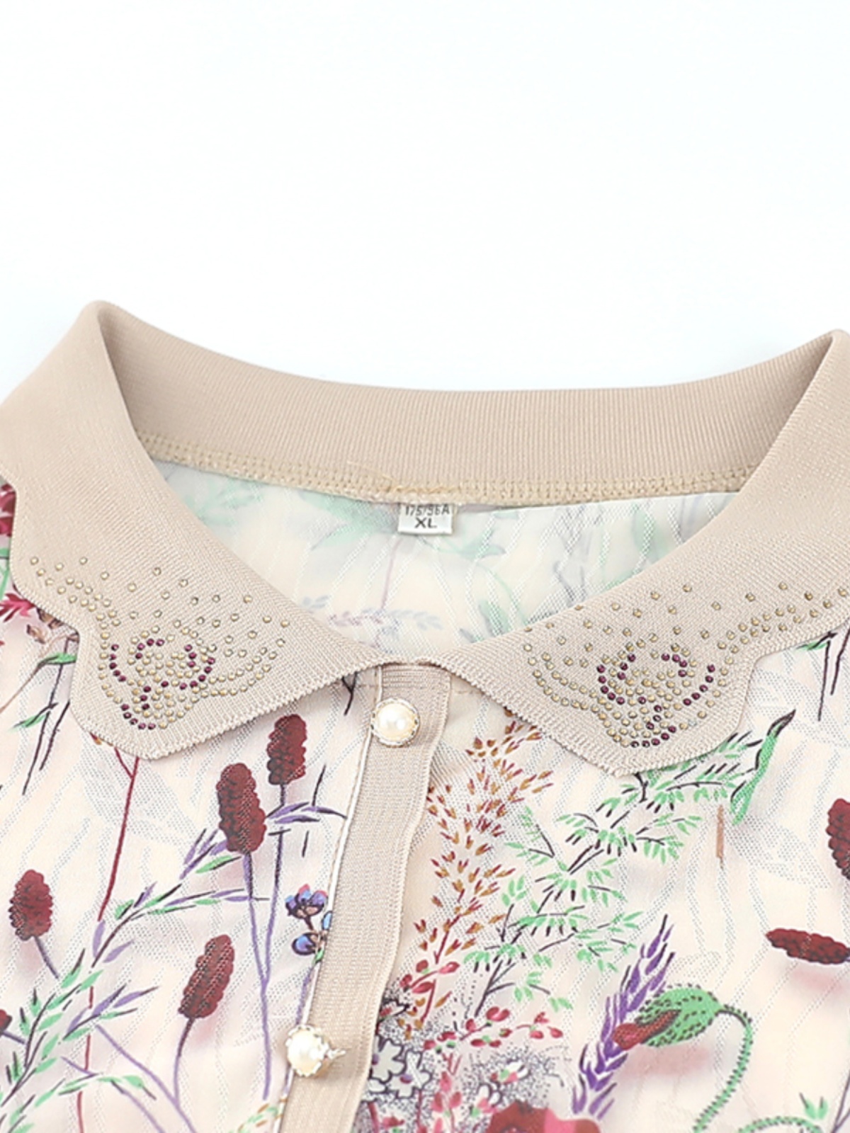 Ice Silk Loose Short Sleeve T- - Summer Clothing For Women Over 60 recension och pris