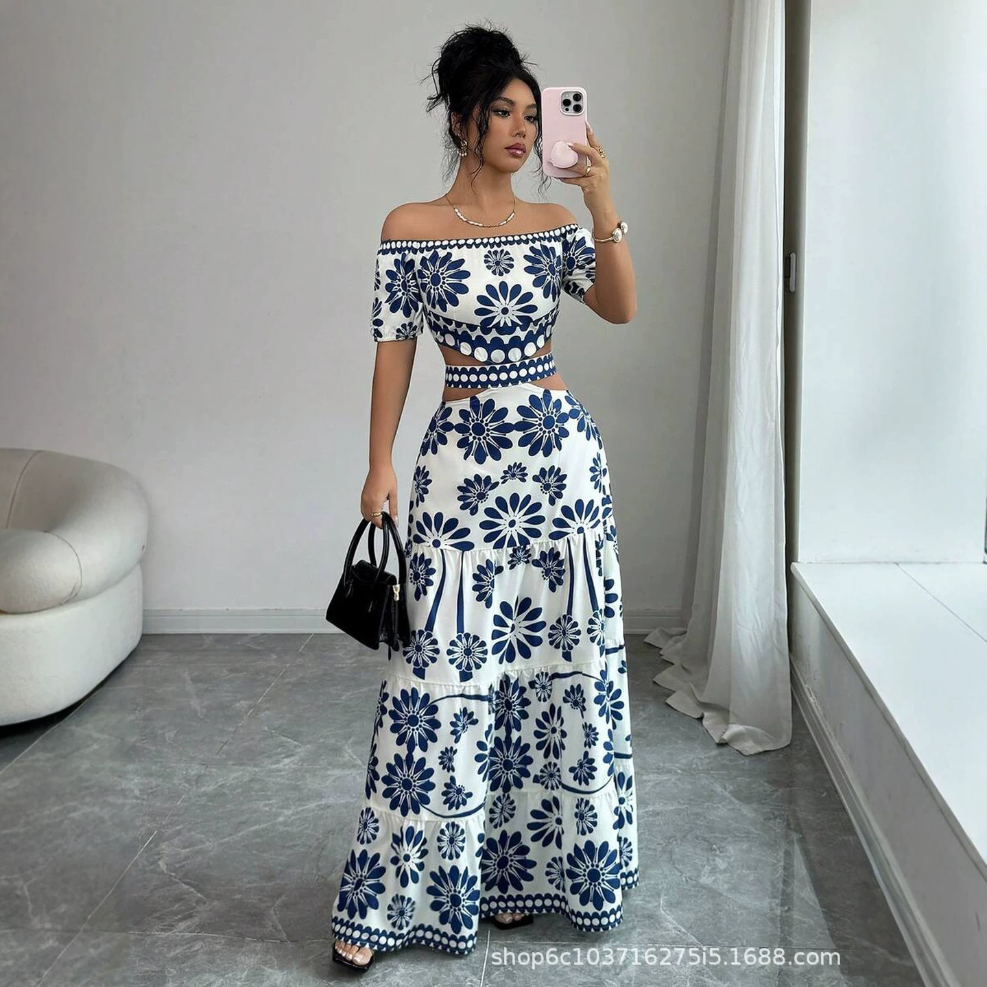 2026 Summer Outfit: Blue And W - Summer Clothing Layering recension och pris