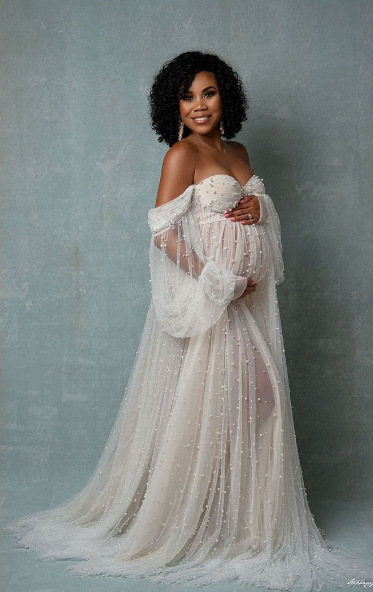 2024New Maternity Photography  - Summer Clothing Yarn recension och pris