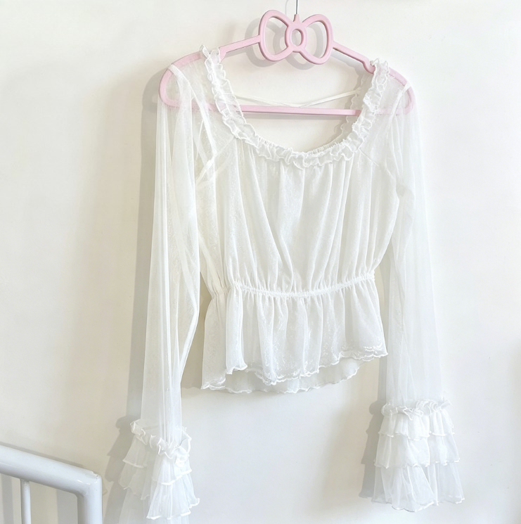 Japanese Sweet Lolita Blouses  - Summer Goth Clothing recension och pris