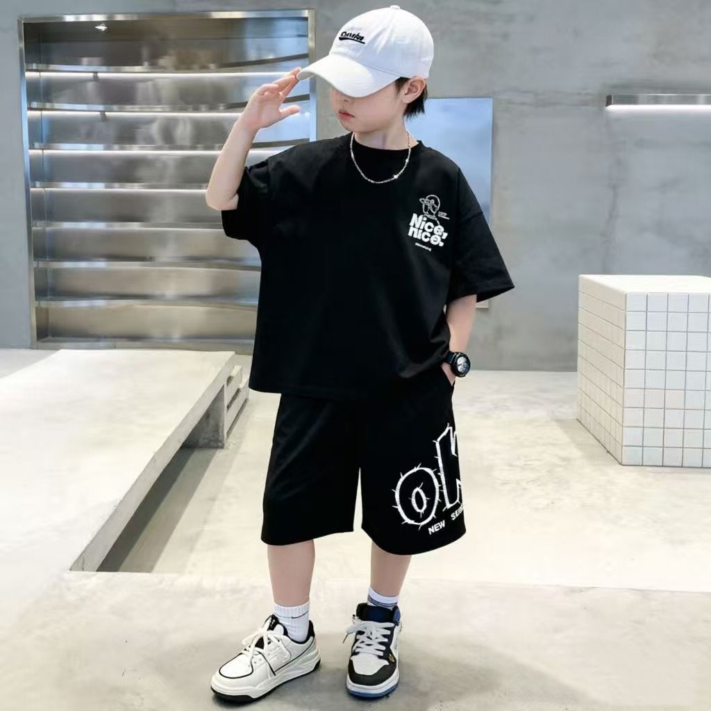 Cotton Summer Hip Hop Boys Clo - Summer Clothing Drawing For Kids recension och pris