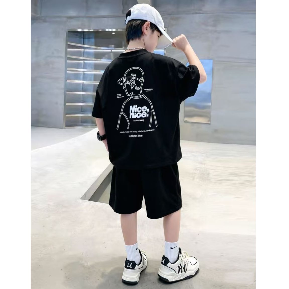 Cotton Summer Hip Hop Boys Clo - Summer Clothing Drawing For Kids recension och pris