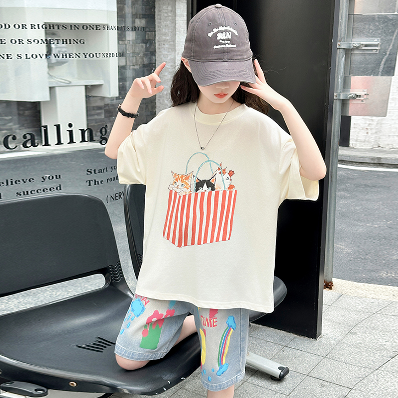 Teenage Girls Summer Top and B - Summer Clothing Drawing For Kids recension och pris