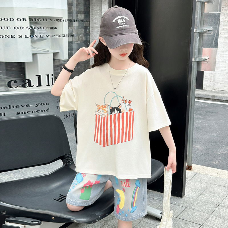 Teenage Girls Summer Top and B - Summer Clothing Drawing For Kids recension och pris