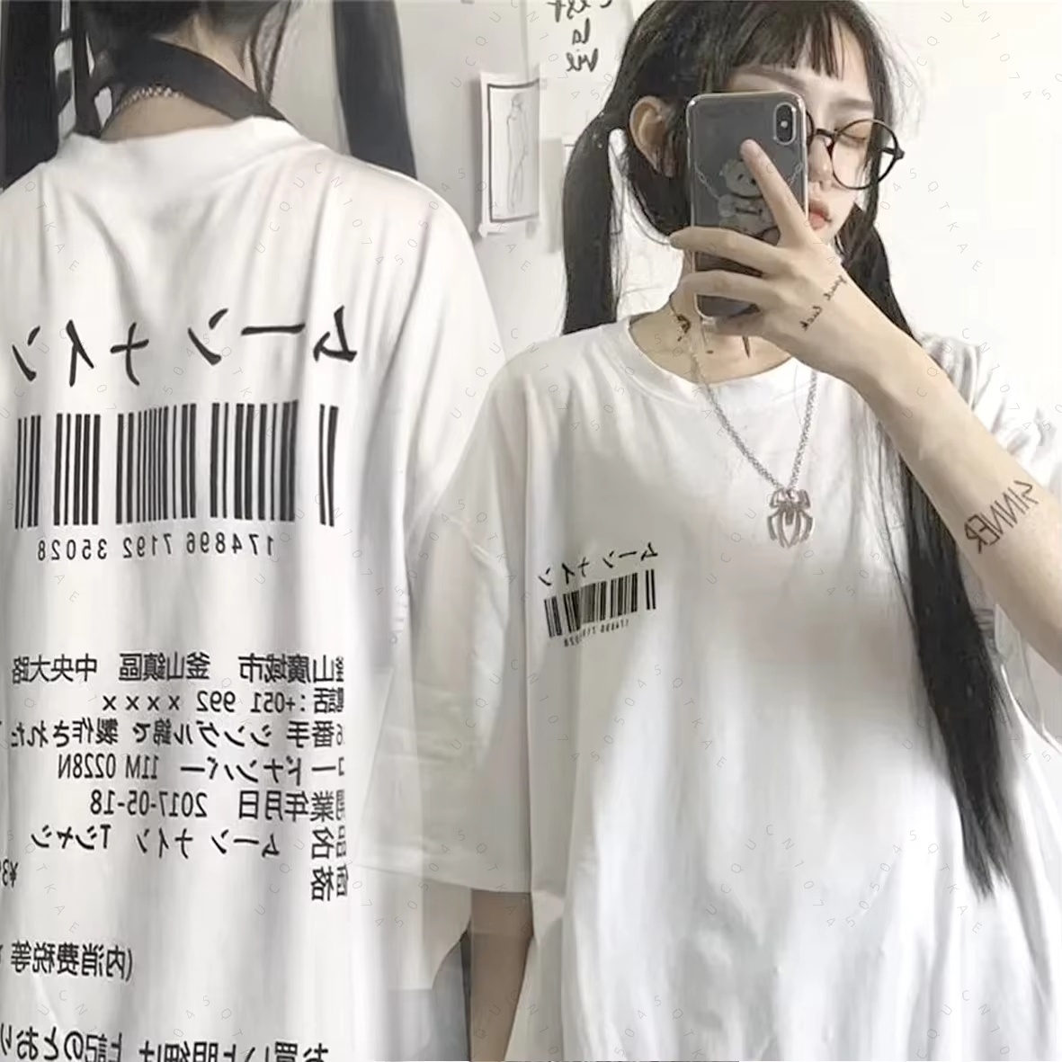 Punk Retro Gothic Graphic Wome - Summer Goth Clothing recension och pris