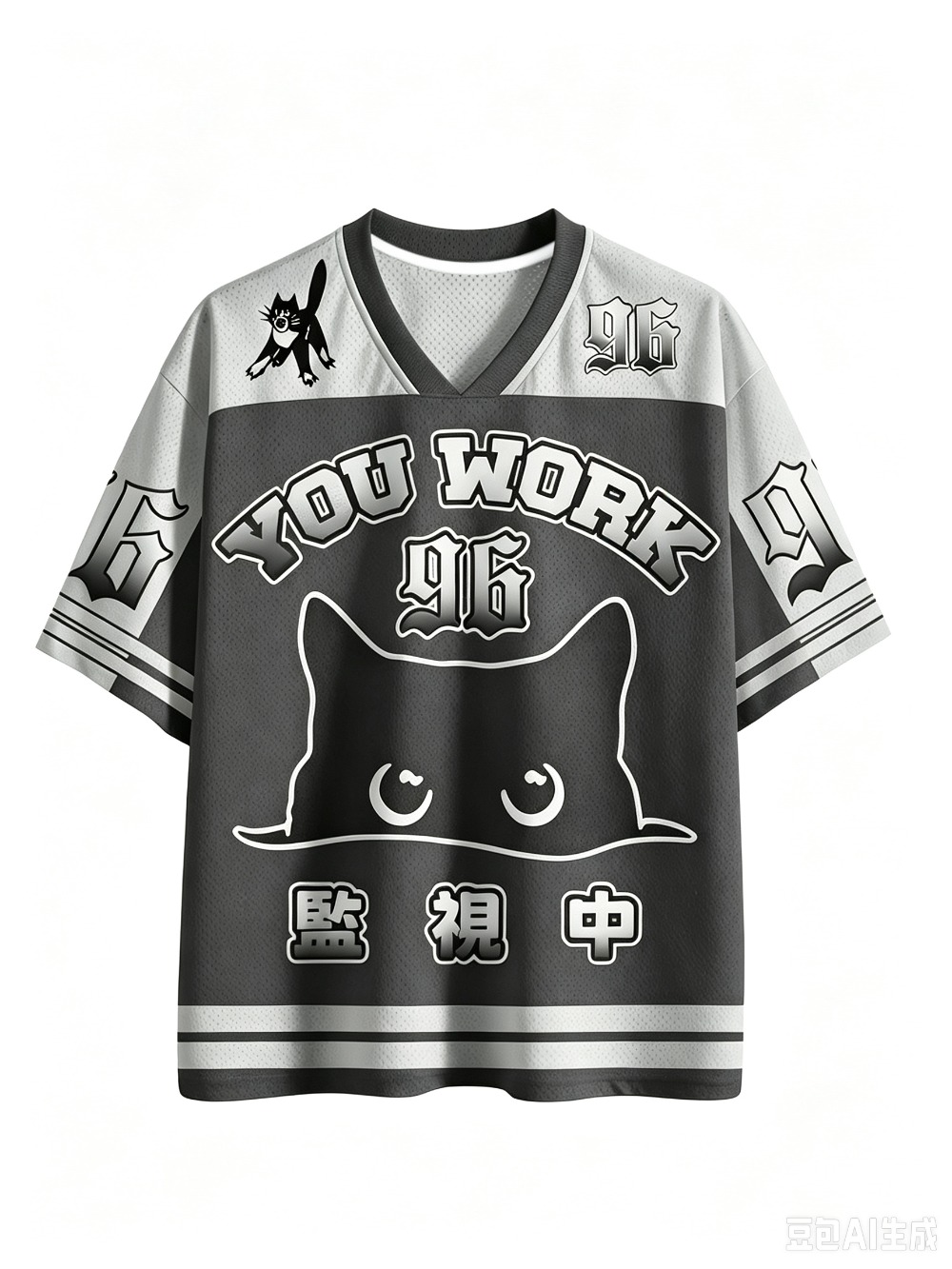 Retro Gothic Cartoon Cat 3D Pr - Summer Goth Clothing recension och pris