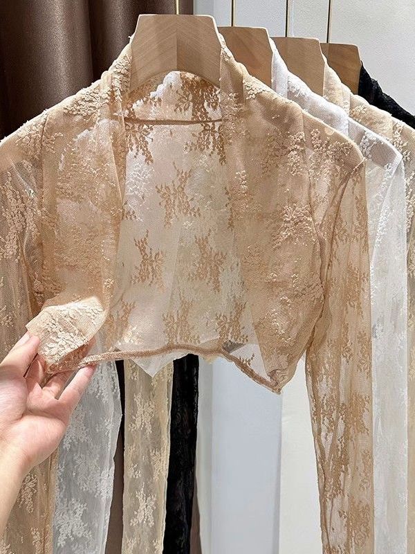 2025 New Lace Embroidery Sun P - Summer Goth Clothing recension och pris