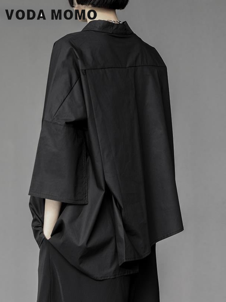 Y2K Women Streetwear Loose Sum - Summer Goth Clothing recension och pris